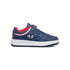 Sneakers blu con logo laterale Champion Rebound Low B Ps, Brand, SKU s342500047, Immagine 0